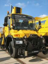 UNIMOG U400 auf der Innotrans in berlin, September 2008