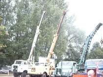 Parade der IFA ADK&acute;s in Markleeberg im Juli 2004