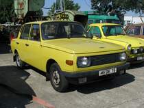 Personenkraftwagen Wartburg 353 (Limosiene) -TAXI- aus dem ex. Bezirk Magdeburg, Beuster 27.07.2008