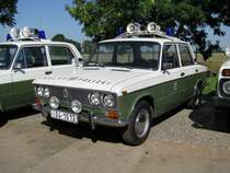 Personenkraftwagen Lada WAS 2103 der Deutsche Volkspolizei -VP- beim Museumsfest des Blaulichtmuseums, Beuster 27.07.2008