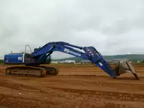 Hitachi Zaxis ZX 350 LCN-3 am 26.04.2015 bei Trier-Föhren