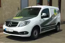 MB Citan, gesehen im Schmalkalden im Juni 2015