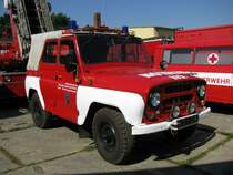 Gelndewagen UAZ 469 des Brand-, Katastrophenschutz und Rettungswesen des Landkreises Stendal, Museumsfest Beuster 27.07.2008