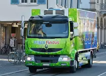 . Renault K�hllaster ist mit seiner Ladung unterwegs zum n�chsten Kunden.  06.06.2015