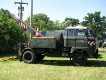 Abschleppwagen W 50 eines Abschlepp- + Bergungsdienstes, Beuster 27.07.2008