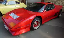 Ferrari, gesehen bei der Oldierama L�rrch, M�rz 205