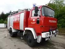 Magirus-Deutz 232 D 17 TLF24/50 der Freiwilligen Feuerwehr Konz beim Tag der offenen Tür am 13.06.2015