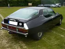 Heckansicht eines Citroen SM. 1970 - 1975. Oldtimertreffen Voerde am 13.06.2015.