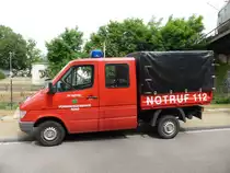 Mercedes-Benz Sprinter 208 D MTF-L der Freiwilligen Feuerwehr Konz beim Tag der offenen Tür am 13.06.2015