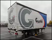 LKW Anhänger in Bergen am 28.09.2013