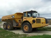 Volvo A 30E eingesetzt beim Bau des Family Parks in Wincheringen (29.08.2010)