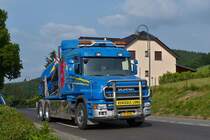 . Scania 460 Langschnauzer gesehen am 15.06.2015. 