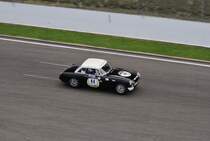 Lambert-Ward auf MG B. Mitzieher beim FHR Langstreckencup - Rennen beim ADAC Spa Race Festival am 20.07.2014