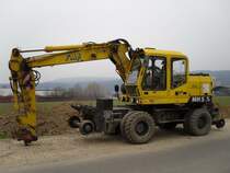 O&K MH 5S im Trierer Hafen (22.03.2009)