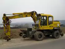 O&K MH 5S im Trierer Hafen (22.03.2009)