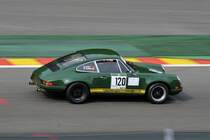 Goder-Schlüter auf Porsche 911 S. Mitzieher auf der alten Zielgeraden, FHR Langstreckencup - Rennen beim ADAC Spa Race Festival am 20.07.2014