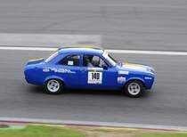 Bellersheim-Bellersheim auf Ford Escort 1300 GT. Mitzieher beim FHR Langstreckencup - Rennen beim ADAC Spa Race Festival am 20.07.2014