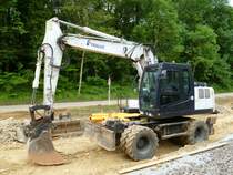 Hyundai Robex 140 W-7A am 23.06.2013 in der Nähe von Luxembourg