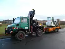 Mercedes-Benz Unimog U 1500 am 05.01.2014 in Bitburg