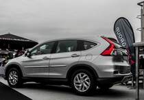 Honda CR-V, Rückansicht. Foto: 03.05.2015.