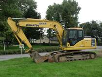 Komatsu PC 160 LC-7 stand am 29.08.2010 in Bettembourg (Lux.)