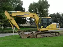 Komatsu PC 160 LC-7 stand am 29.08.2010 in Bettembourg (Lux.)