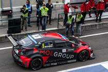 Honda Civic WTCC (N. Michelisz), fotografiert am 03.05.2015 vom Hungaroring Paddock Terasse.