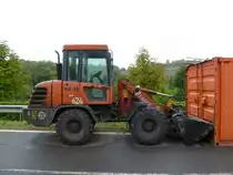 Komatsu WA 65-3 in der Nähe von Langsur am 14.09.2013