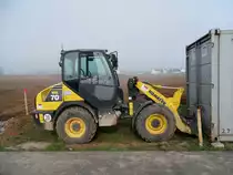 Komatsu WA 70-6 am 02.04.2010 inder Nähe von Wengerohr