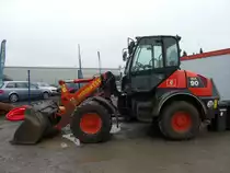 Komatsu WA 90-5 am 08.03.2009 in der Nähe von Luxembourg