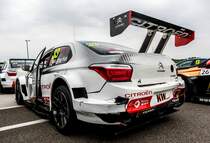 Citroen C-Elysée (Rückansicht) WTCC. Foto: 03.05.2015, Hungaroring.