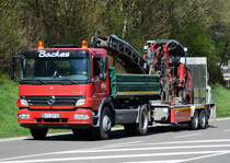 MB Atego 1224 mit Hänger in Kommern - 15.04.2015