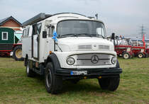 MB Kurzhauber mit Kofferaufbau (wahrscheinlich ehemals BGS) in Odendorf - 01.05.2015