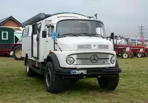 MB Kurzhauber mit Kofferaufbau (wahrscheinlich ehemals BGS) in Odendorf - 01.05.2015