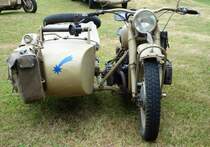 BMW, ausgestellt anl. der Jubiläumsfeier  850 Jahre Wiesen  in Hofbieber-Wiesen im Juni 2015