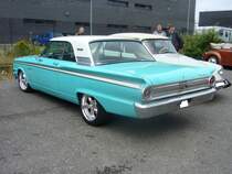 Heckansicht eines 1963´er Ford Failane Series 40 Sports Coupe 500. Oldtimertreffen an der  Alten Dreherei  in Mülheim an der Ruhr am 21.06.2015.