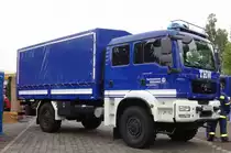 MAN TGM 18-290 des THW, gesehen bei der Feier  850 Jahre Künzell , Juni 2015