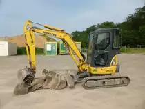 Komatsu PC 35 MR-3 am 24.05.2015 in der Nähe von Contern (Lux.)