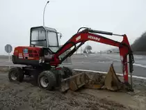 Neuson WD 5501 am 25.01.2009 bei Roodt-sur-Syre (Lux.)