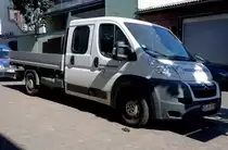 Citroen Jumper der Firma  WEIDER-Erdarbeiten , gesehen in Fulda im Juni 2015