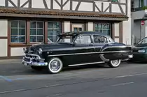 Chevrolet Bel Air am Straßenrand in Allschwil. Die Aufnahme stammt vom 29.06.2015.