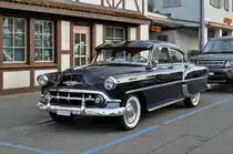 Chevrolet Bel Air am Straßenrand in Allschwil. Die Aufnahme stammt vom 29.06.2015.