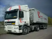 DAF CF 85 430 am 12.04.2008 bei Besch