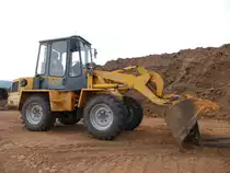 Zettelmeyer ZL 602 (Baujahr 1992, Gewicht 5500 kg, Leistung 41 kW) am 31.05.2015 auf einer Baustelle bei Schweich