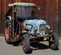 Eicher, gesehen beim Ortsjubiläum von Eiterfeld-Großentaft im Juni 2015