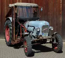 Eicher, gesehen beim Ortsjubiläum von Eiterfeld-Großentaft im Juni 2015