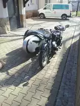 MZ BK 350 Gespann im Klinikum Chemnitz Dresdner Straße