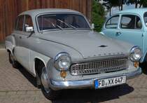 Wartburg, gesehen beim Ortsjubiläum von Eiterfeld-Großentaft im Juni 2015