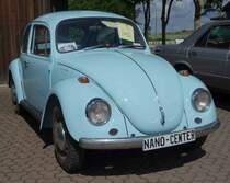 VW Käfer, gesehen beim Ortsjubiläum von Eiterfeld-Großentaft im Juni 2015