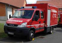 Iveco vom Katastrophenschutz des Landes Hessen, gesehen beim Ortsjubiläum von Eiterfeld-Großentaft im Juni 2015